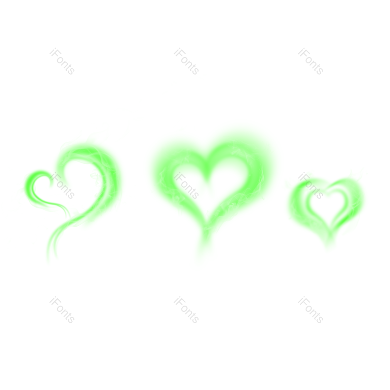 水墨图片,烟雾元素,绿色PNG,免抠素材
